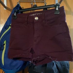 AE high rise shortie size 2